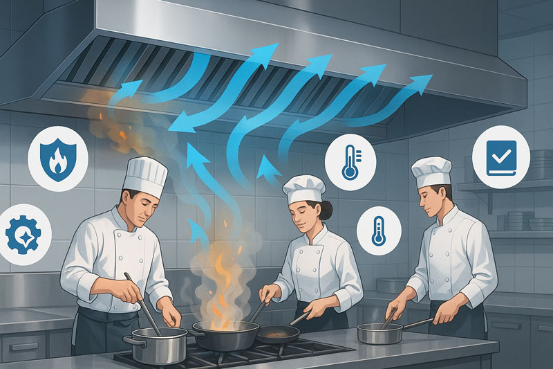 tầm quan trọng của quạt ly tâm hút khói bếp